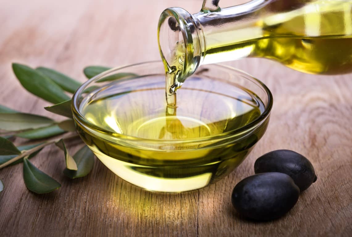 Soin à base d'huile d'olive