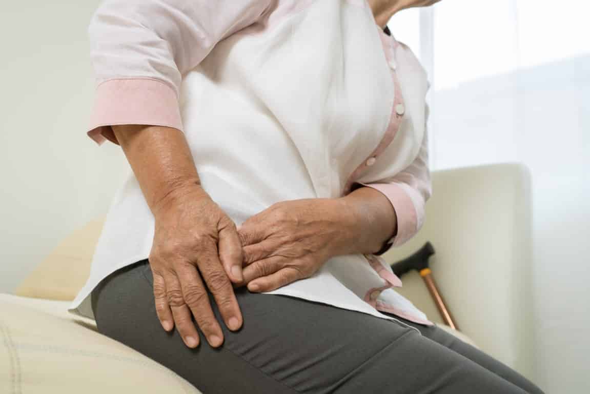 Douleur provoquée par l'arthrose de la hanche