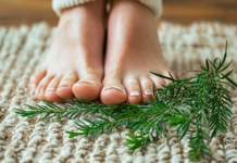 Comment traiter une mycose des pieds naturellement ? huile essentielle tea tree pieds mycoses